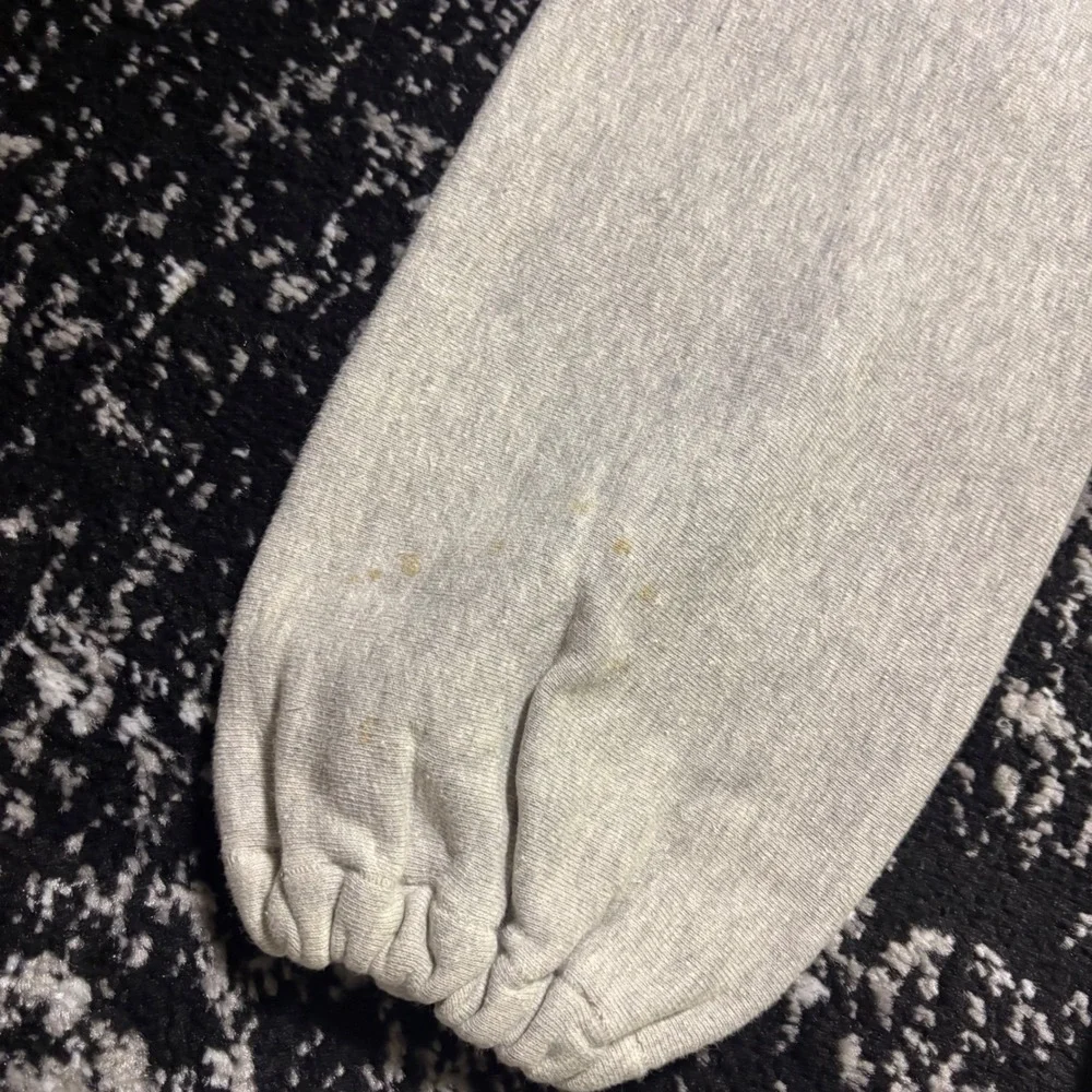 Vintage 70s Champion Reverse Weave Warm up Joggers Sweatpants XL Heather Grey